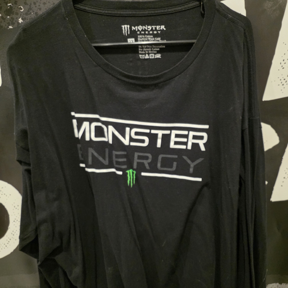 Monster Energy Black Long Sleeve Shirt